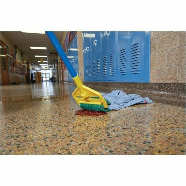 Rubbermaid Commercial Side Gate Style Mop Handle, Available in Wood or Fiberglass in 2 Lengths
