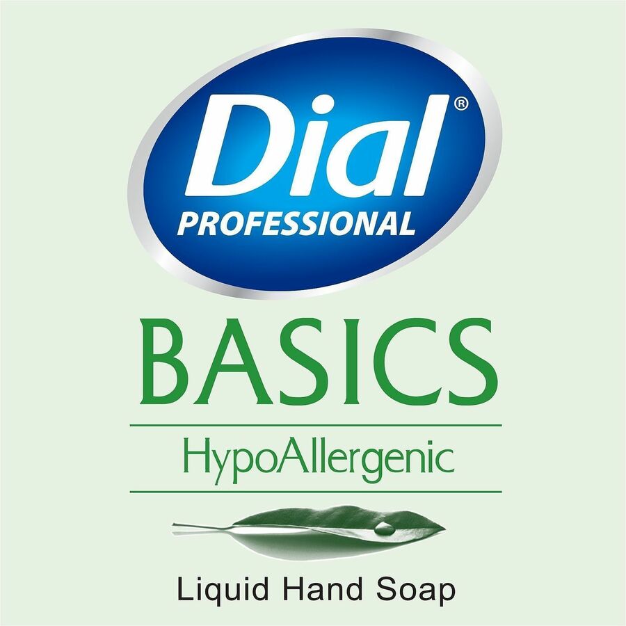 35488 Dial® Professional Basics Hypoallergenic LIQUID Hand Soap, 11 oz Pump Bottle, 12 per case — FREE SHIPPING*