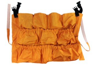 154199 Better Brush Caddy Bag for Trash Cans, Yellow — FREE SHIPPING*