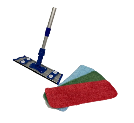 Better Brush Microfiber Looped Mop Kit - Available in 18" or 24" Mop Pads & Frame w/Telescopic Handle — FREE SHIPPING*