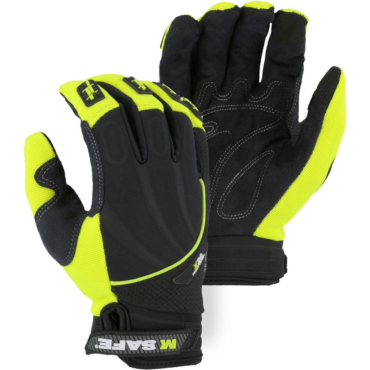 2127HY Majestic Mechanics Glove with Finger Guards & Touch Screen — 12 Pairs or 72 Pairs — FREE SHIPPING*