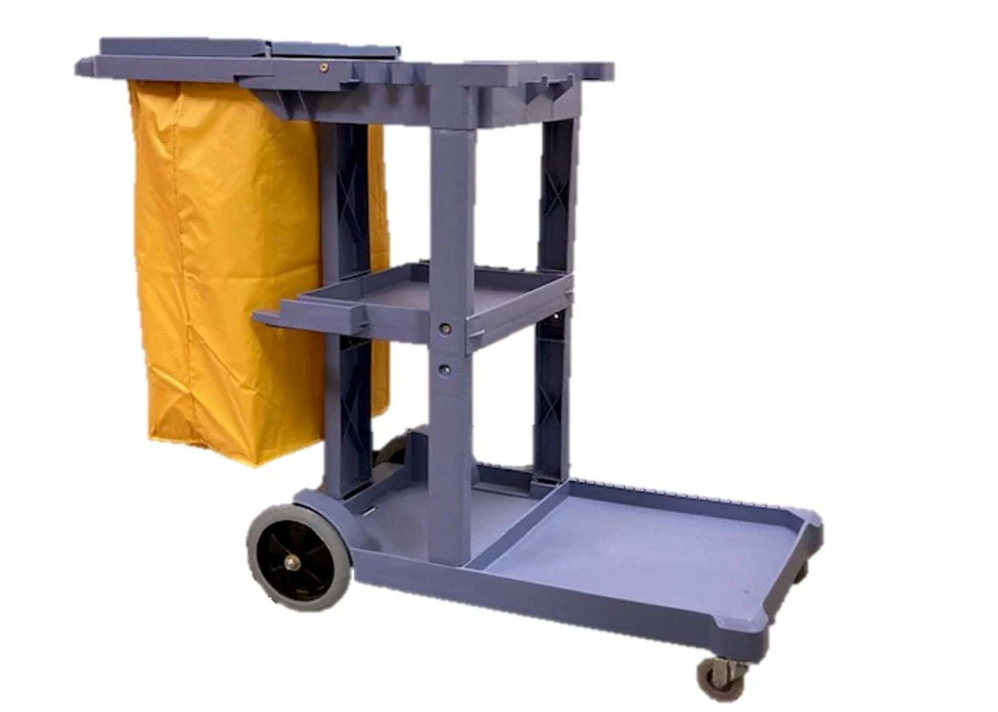 Better Brush Janitor's Cart, Gray