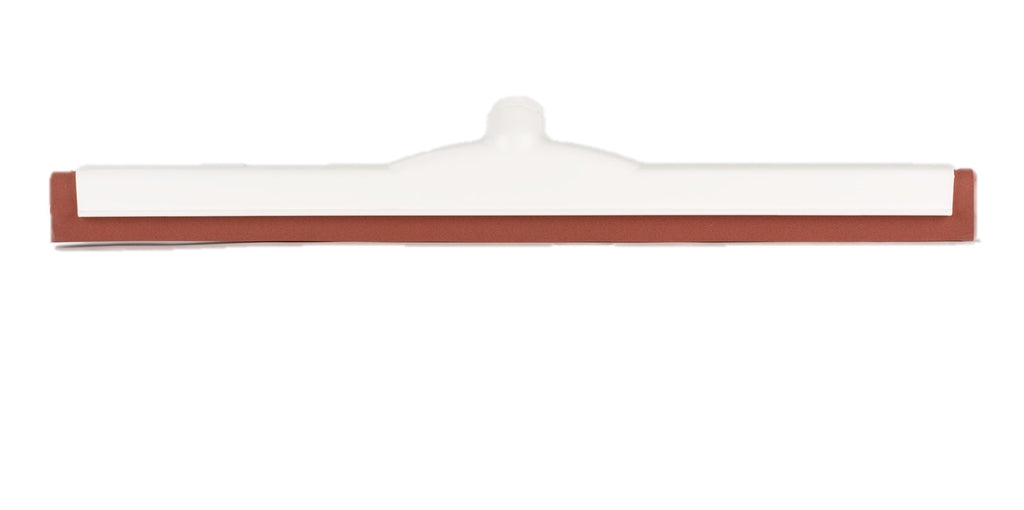 Better Brush 22" Double Blade Red Moss Floor Squeegee w/ 4' or 5' Fiberglass Handle, White — FREE SHIPPING*