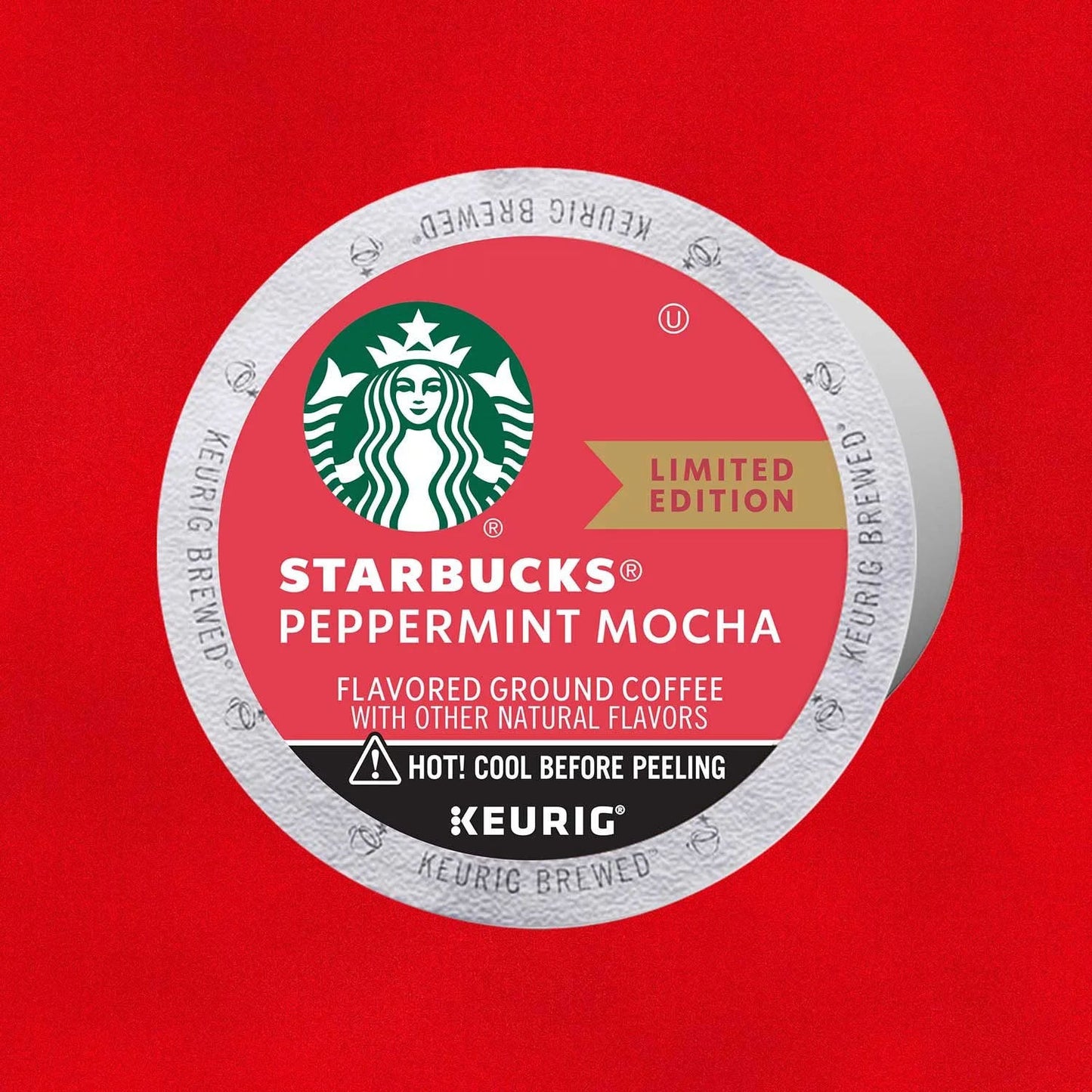 Starbucks® K-Cup Peppermint Mocha Coffee - 64/cs
