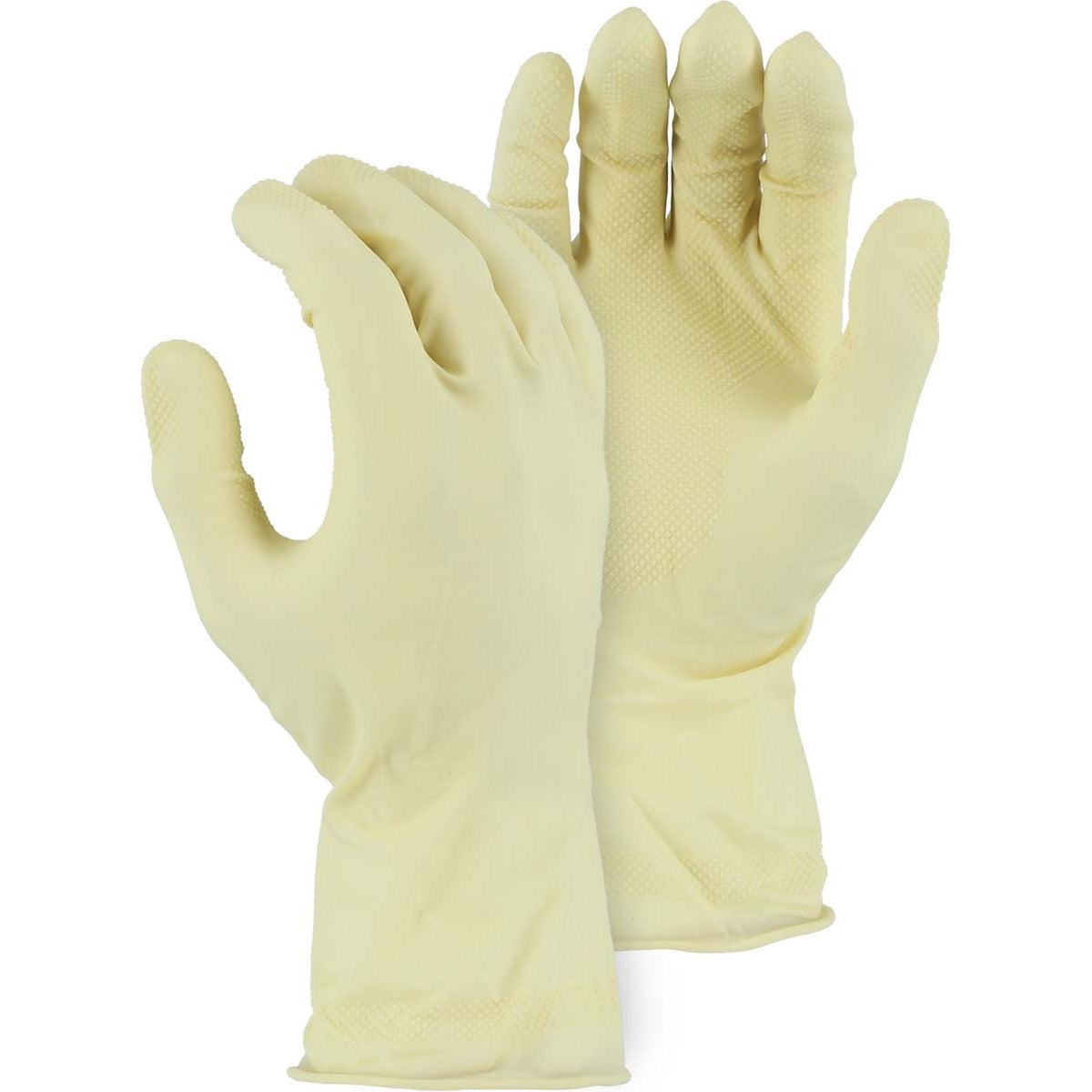 3300IF Majestic Unlined 19 MIL Latex Glove w Grip Pattern — 12 Pairs or 144 Pairs — FREE SHIPPING*