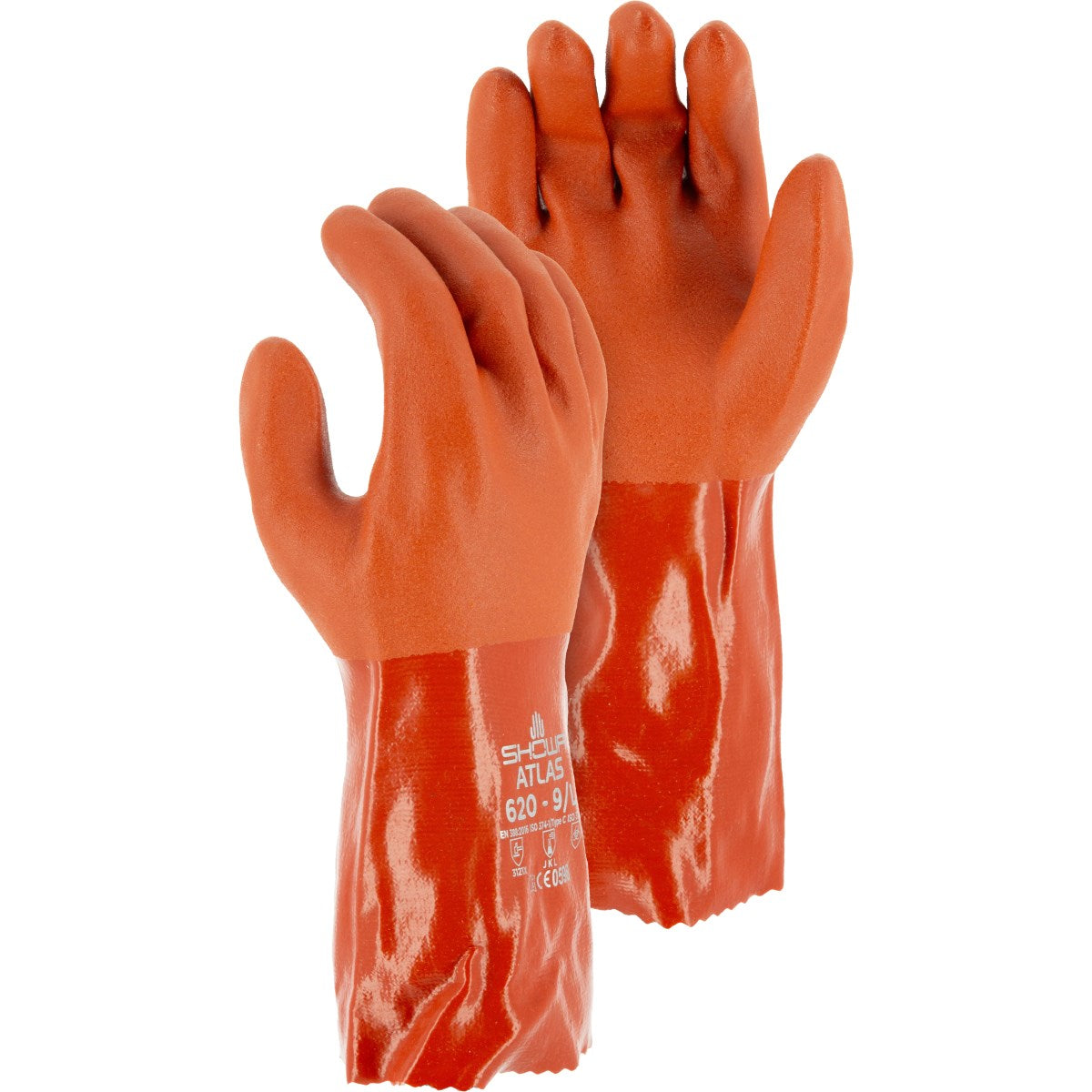 3702A Majestic Atlas® Double Dipped 12” PVC Glove — 12 Pairs or 72 Pairs — FREE SHIPPING*