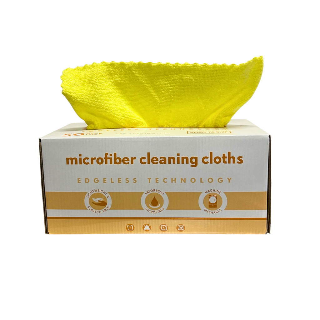 Better Brush 12" x 12" Disposable Microfiber Cloths, Box of 50, 6 boxes per case — FREE SHIPPING*