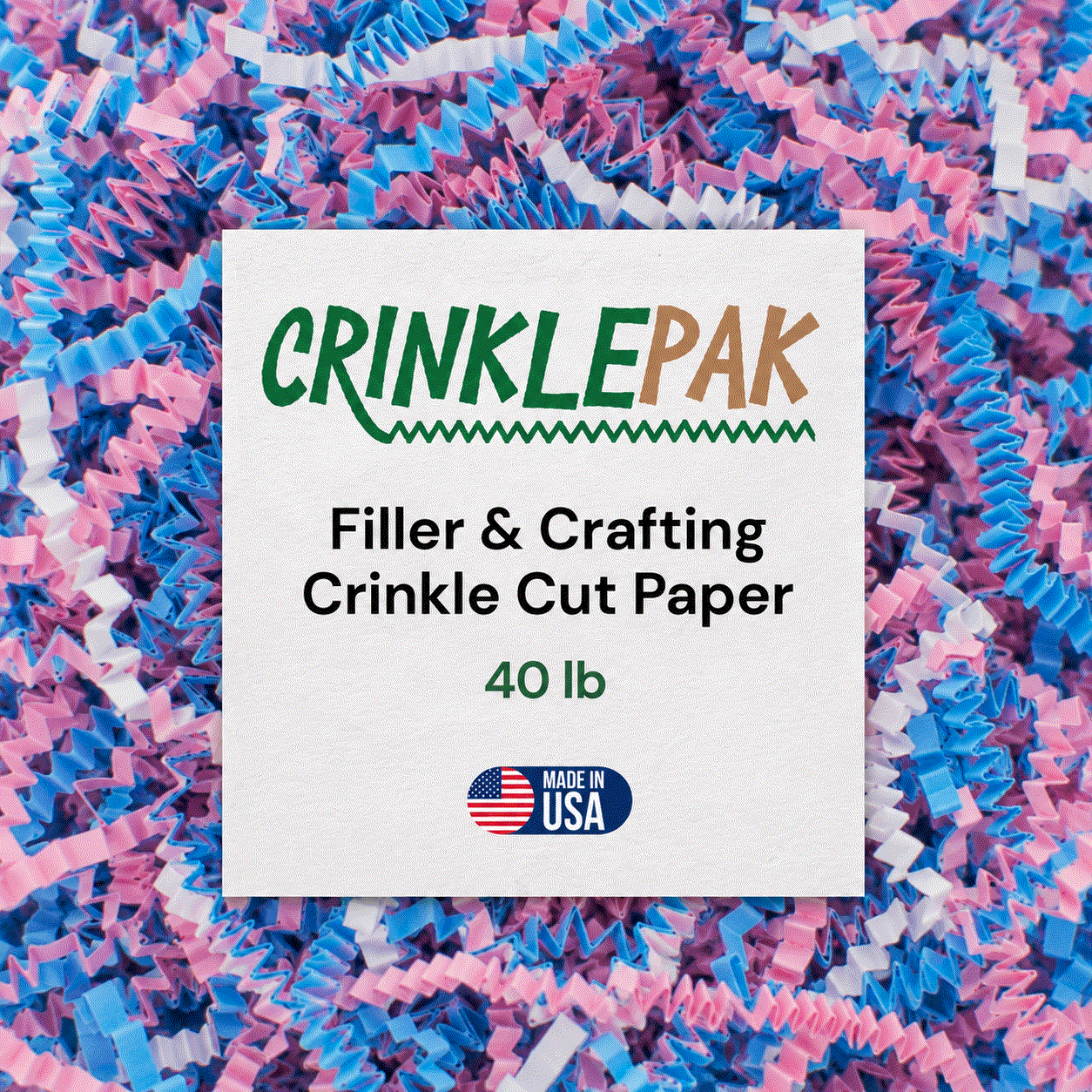 CrinklePak Crinkle Paper 40LB Baby Blend