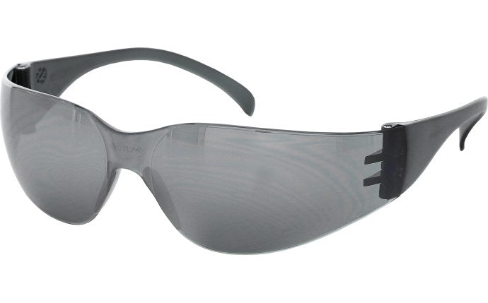 Safety Glasses, Single Wrap-Around Scratch-Resistant Polycarbonate Lens — CHOOSE Clear, Smoke, Indoor/Outdoor, or Amber Lens — FREE SHIPPING*