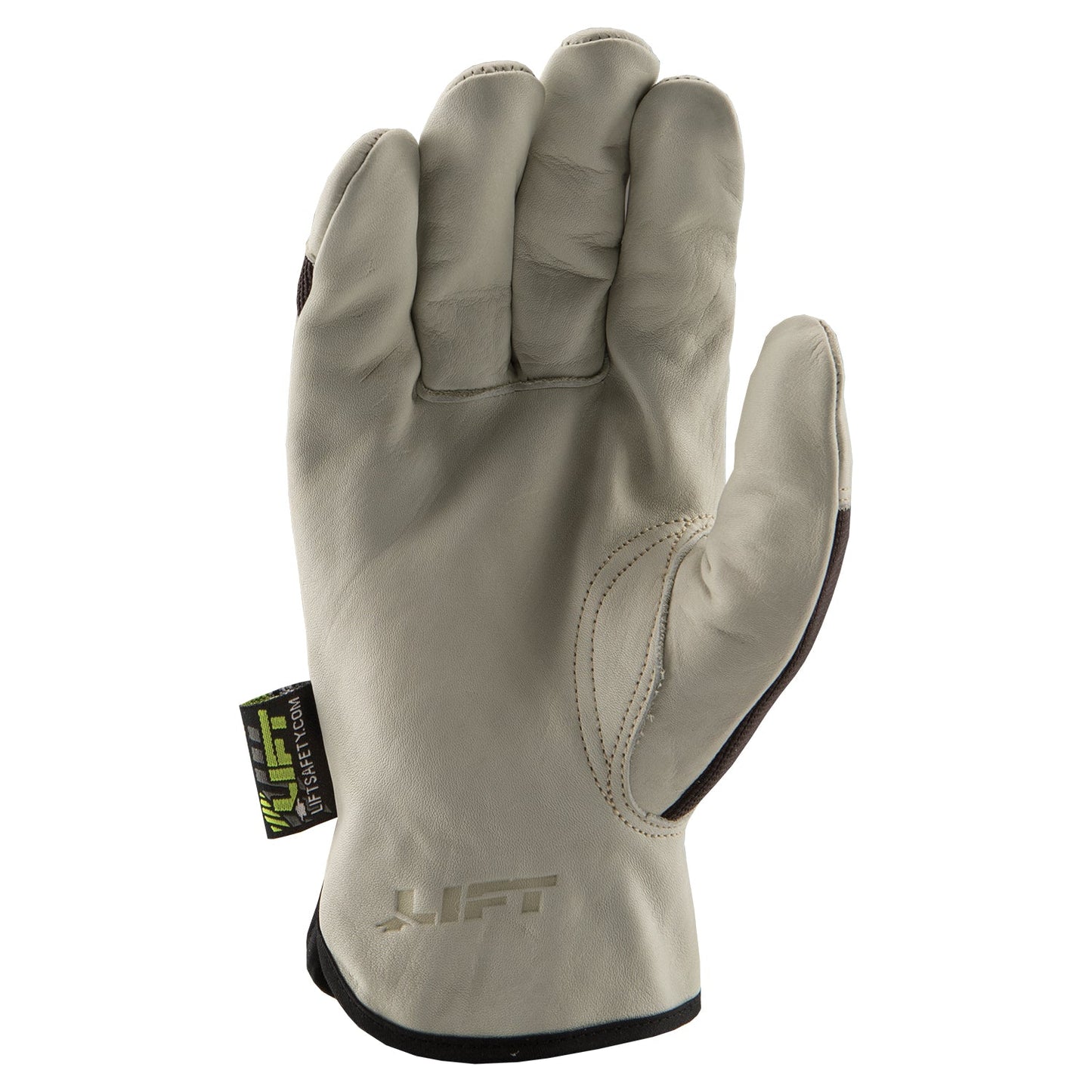 LIFT Safety 8 SECONDS Leather Glove (dexterity, tactility, superior abrasion resistance) - Dual Tone