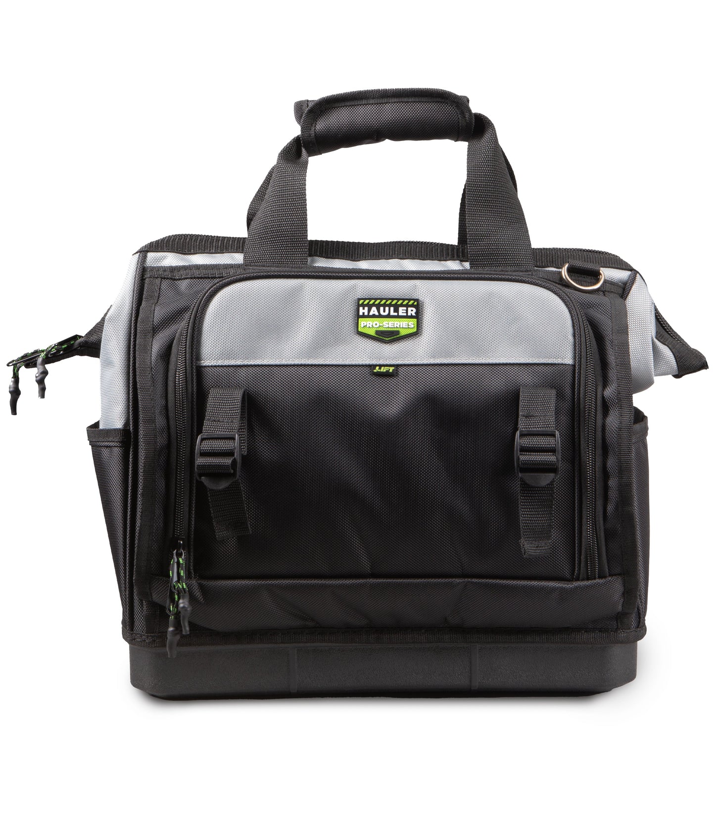 LIFT Safety LIFT HAULER PRO-SERIES Technician Tool Bag (waterproof base, ballistic shell, glove-friendly zippers)