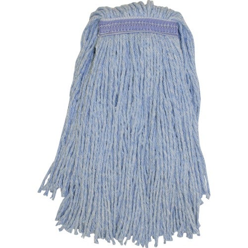 Blended Yarn Mophead #24, Cut Ends, Narrow Headband, Blue - 6/pk