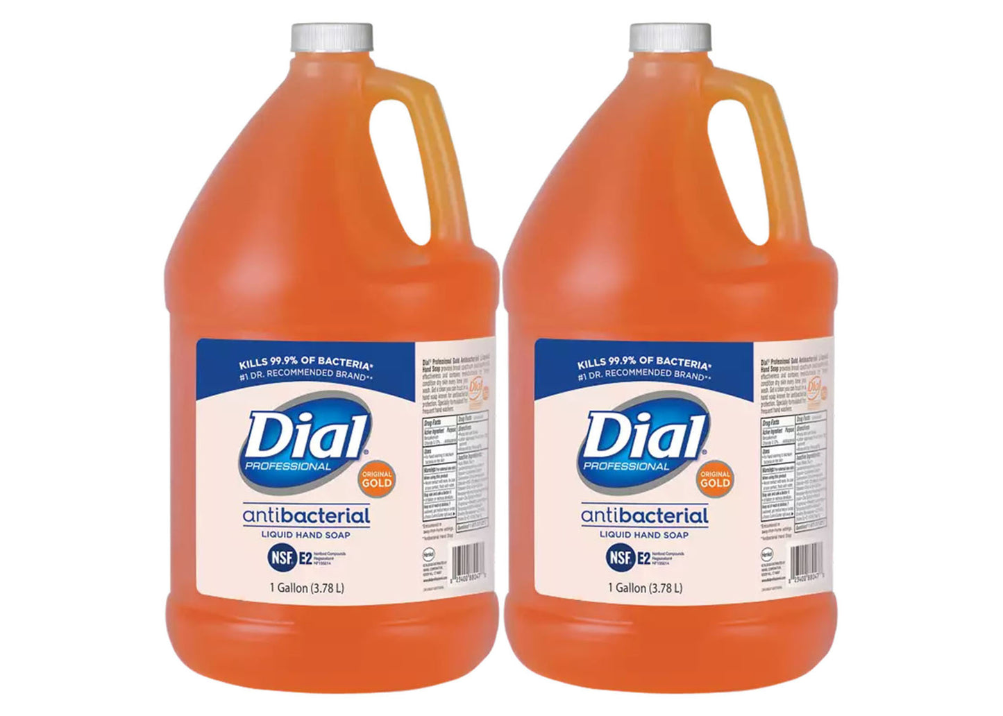 88047 Dial® Professional Gold Antibacterial LIQUID Hand Soap, E2, Gallon — FREE SHIPPING*