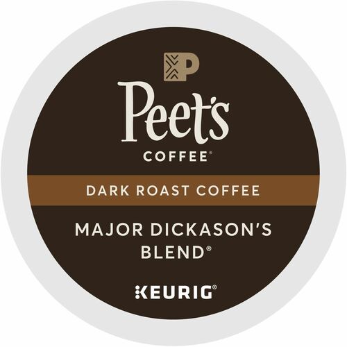 Peet's Coffee® K-Cup Major Dickason's Blend, Dark Roast - 75/cs