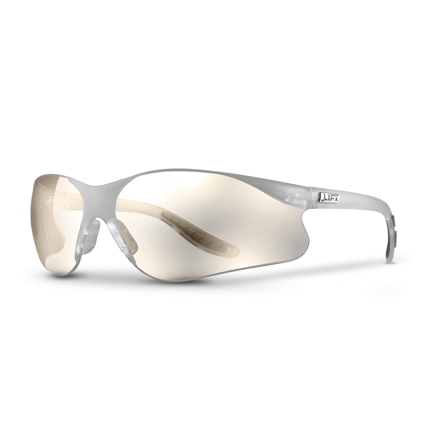 LIFT Safety SECTORLITE Safety Glasses - Choose Clear, Smoke, Yellow, Mirror, Amber, or Light Smoke Mirror Lens