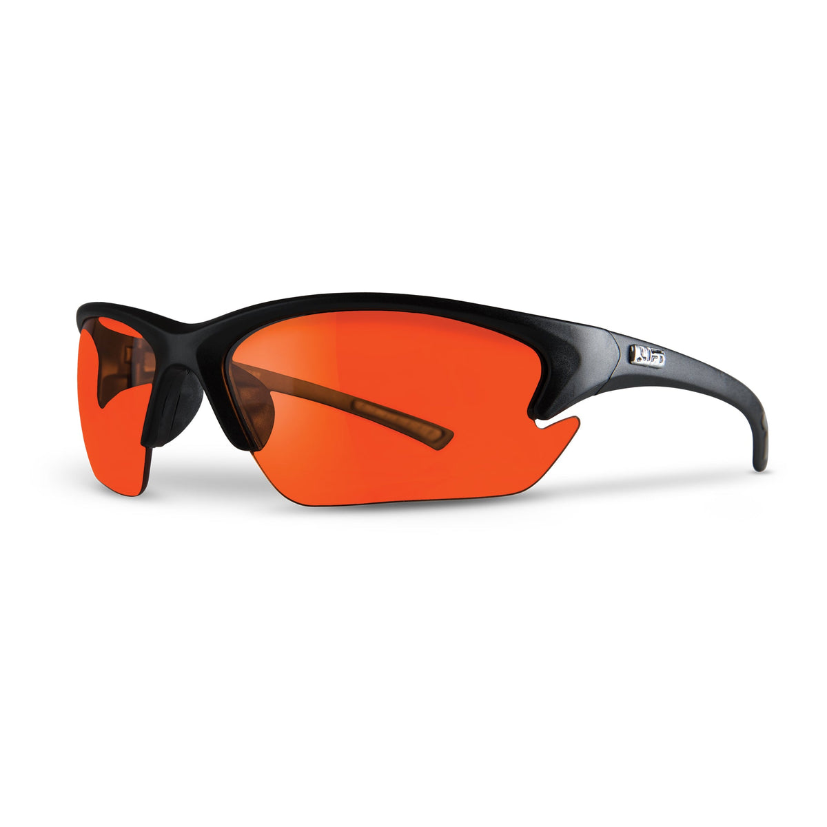 LIFT Safety QUEST Safety Glasses - Black - Choose Clear, Smoke, or Amber Lens