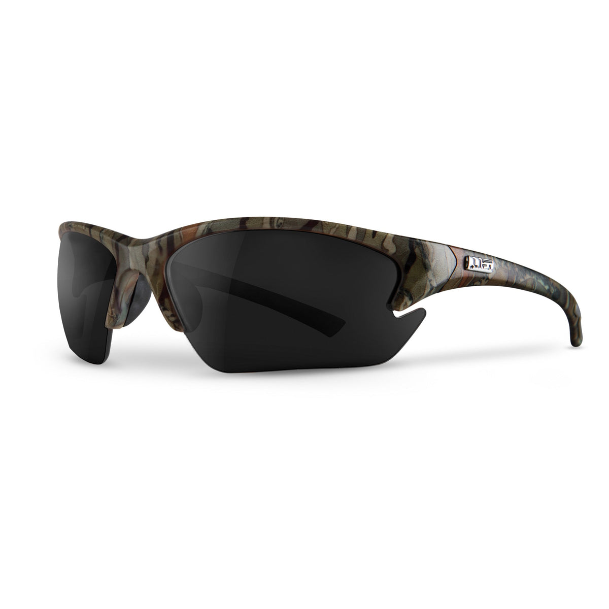 LIFT Safety QUEST Safety Glasses - Camo - Choose Clear, Smoke, or Amber Lens