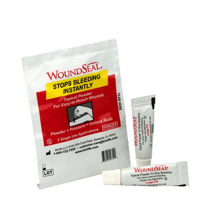 90326 SmartCompliance First Aid Kit Refill, WoundSeal, 2 Powder Pour Tubes- 1 pkg