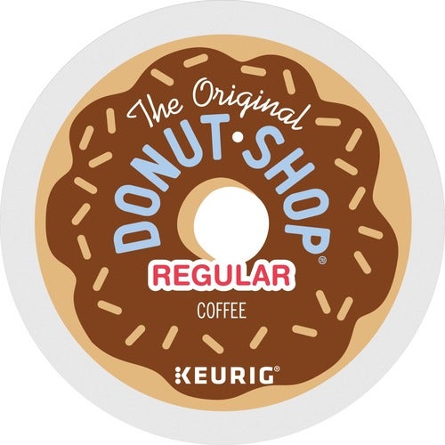 The Original Donut Shop® K-Cup Regular Coffee - 80/cs