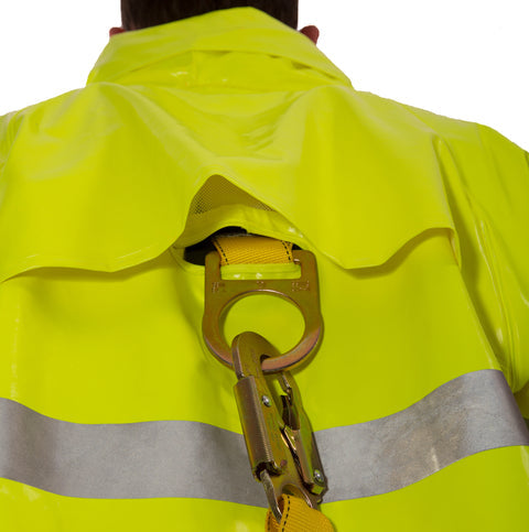 J53122 Tingley Comfort-Brite® FR (Flame Resistant) Rain Jacket, Lime — FREE SHIPPING*