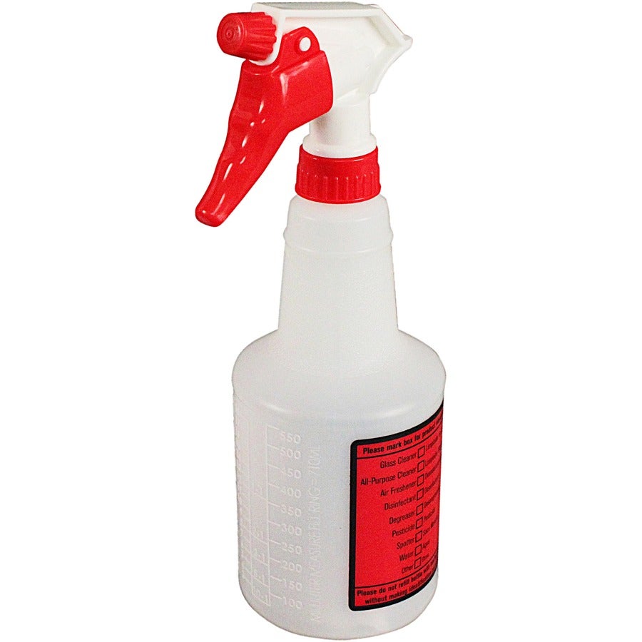 24oz Spray Alert Spray Bottles with Triggers & Bilingual Product Listing - 3/pk