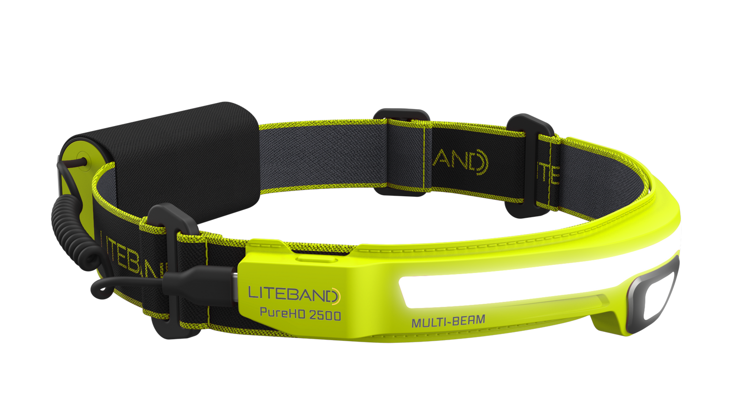 PRO 2500 Lumen PureHD™ Multi-Beam Rechargeable Headlamp