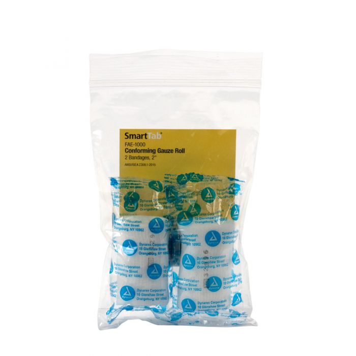 FAE-1000 SmartCompliance First Aid Kit Refill, 2" Conforming Gauze Rolls - 2/PK