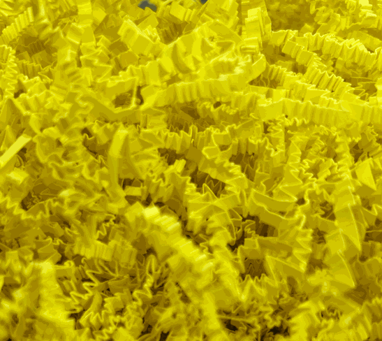 40 LB Yellow Crinkle Paper