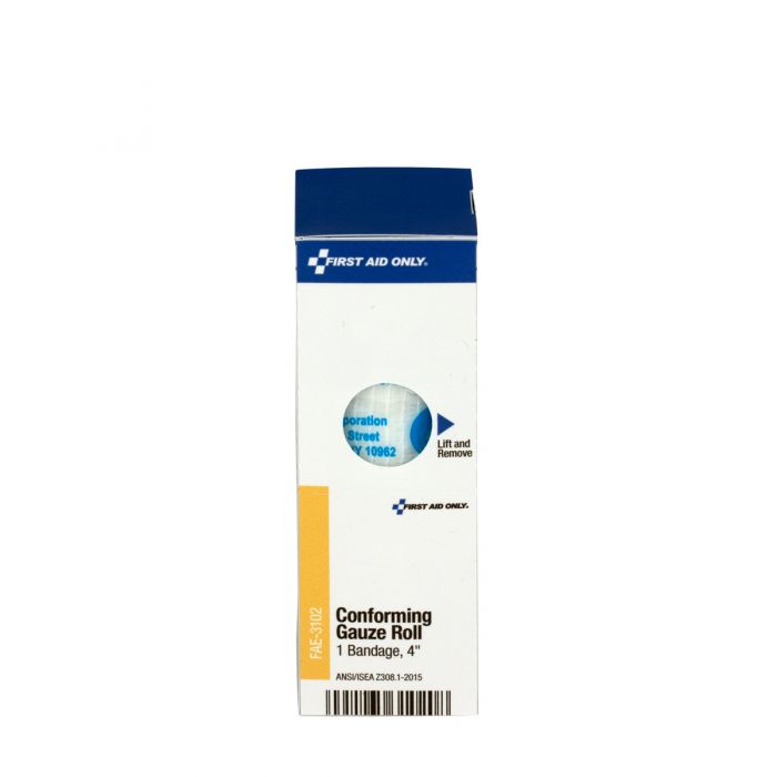 FAE-3102 SmartCompliance First Aid Kit Refill, 4" Conforming Gauze Roll - 1/bx