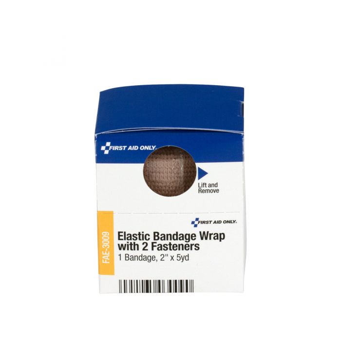 FAE-3009 SmartCompliance First Aid Kit Refill, Elastic Bandage Wrap, 2" x 5yds, Latex-Free - 1/ea