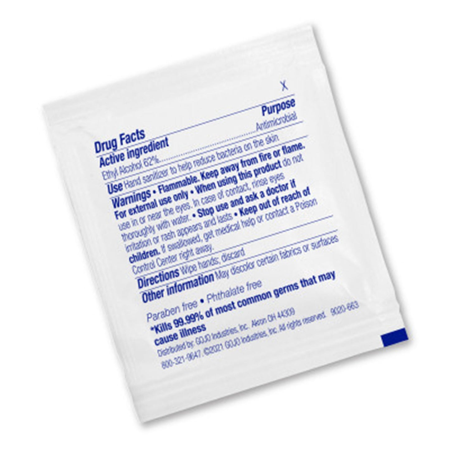 PURELL® Hand Sanitizing Wipes, Individually Wrapped - 1000/cs