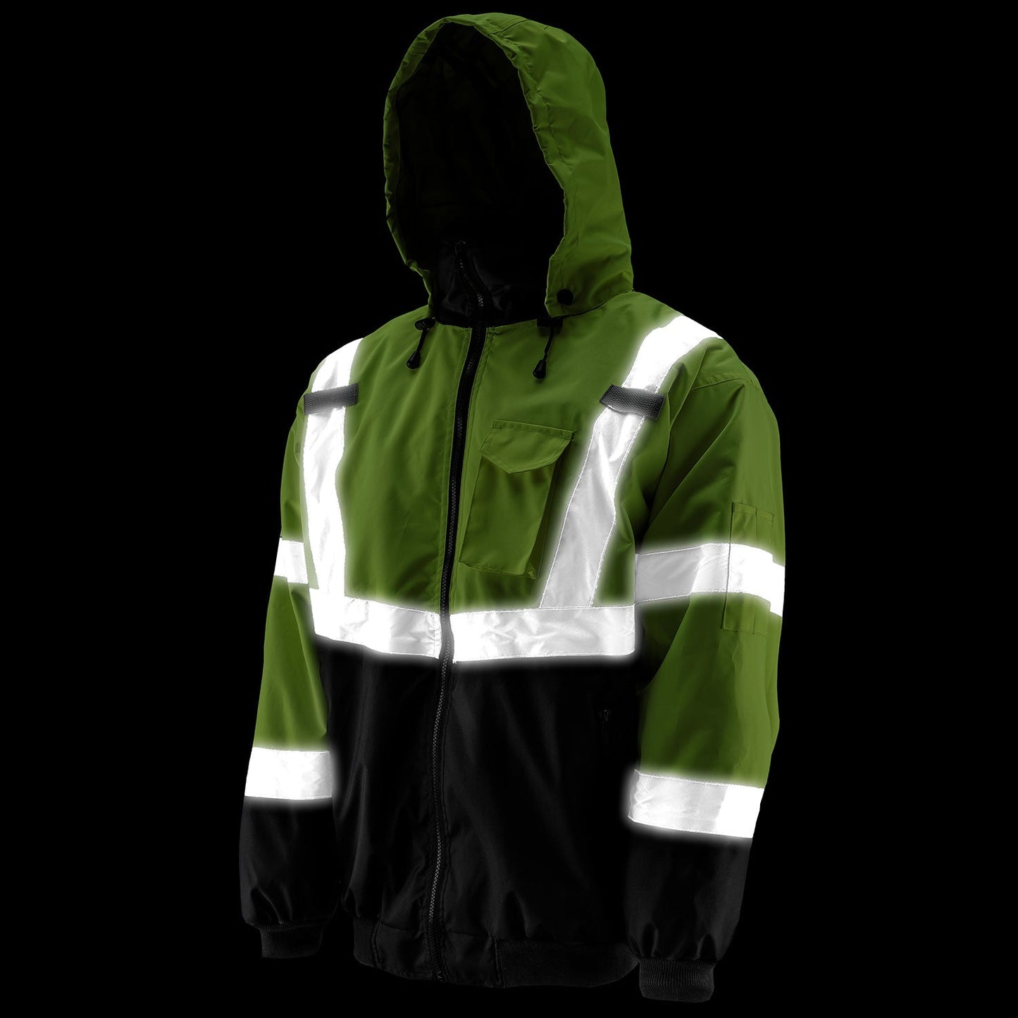 LIFT Safety Hi-Viz Yellow Bomber Jacket