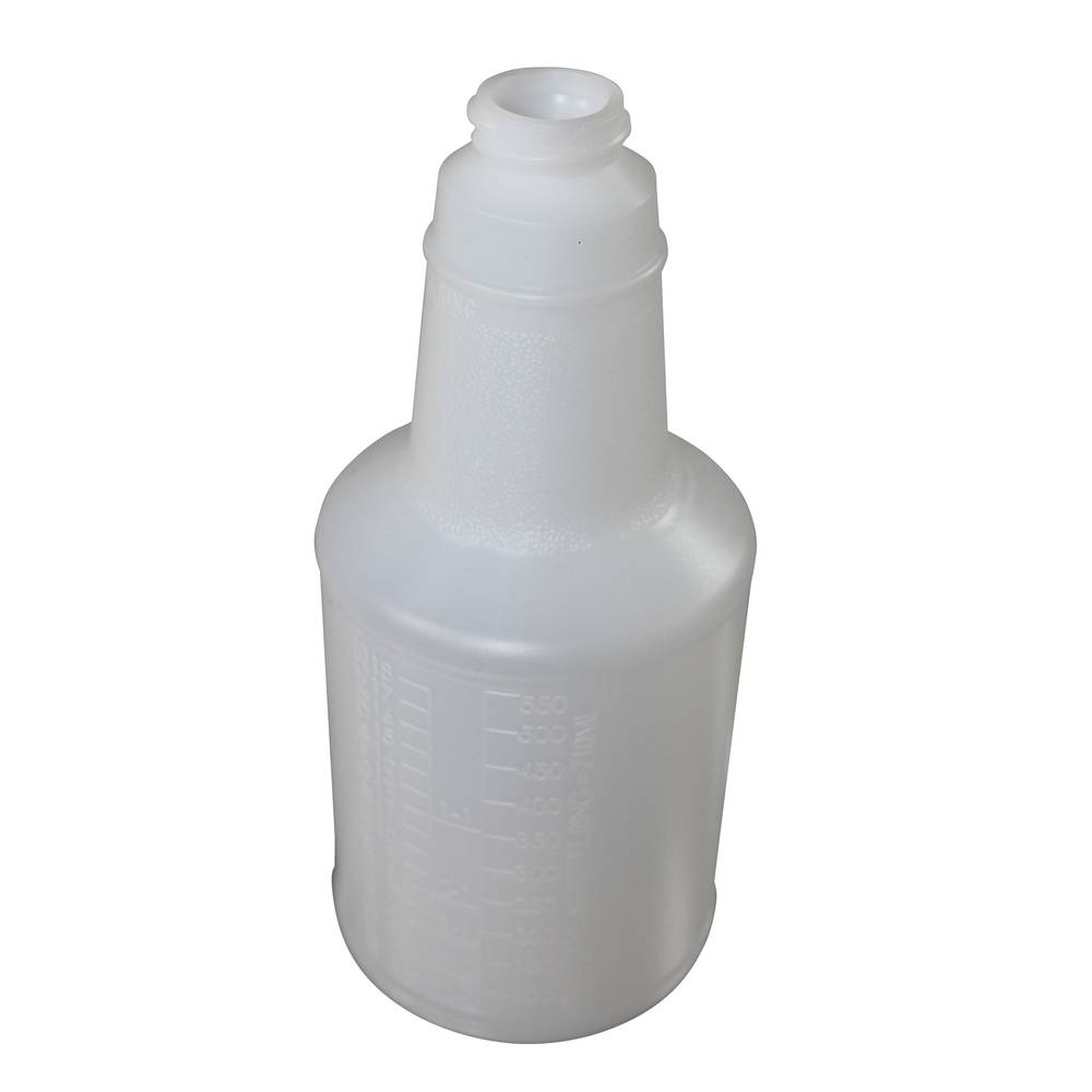 5024WG Hospeco 24 oz Plastic Spray Bottle, Graduated, Translucent HDPE - Sold in 4-Packs or 6-Packs