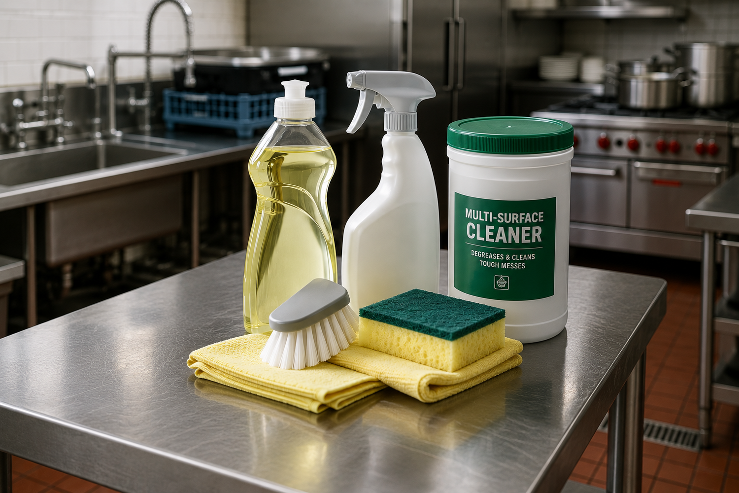 Kitchen Cleaning Supplies