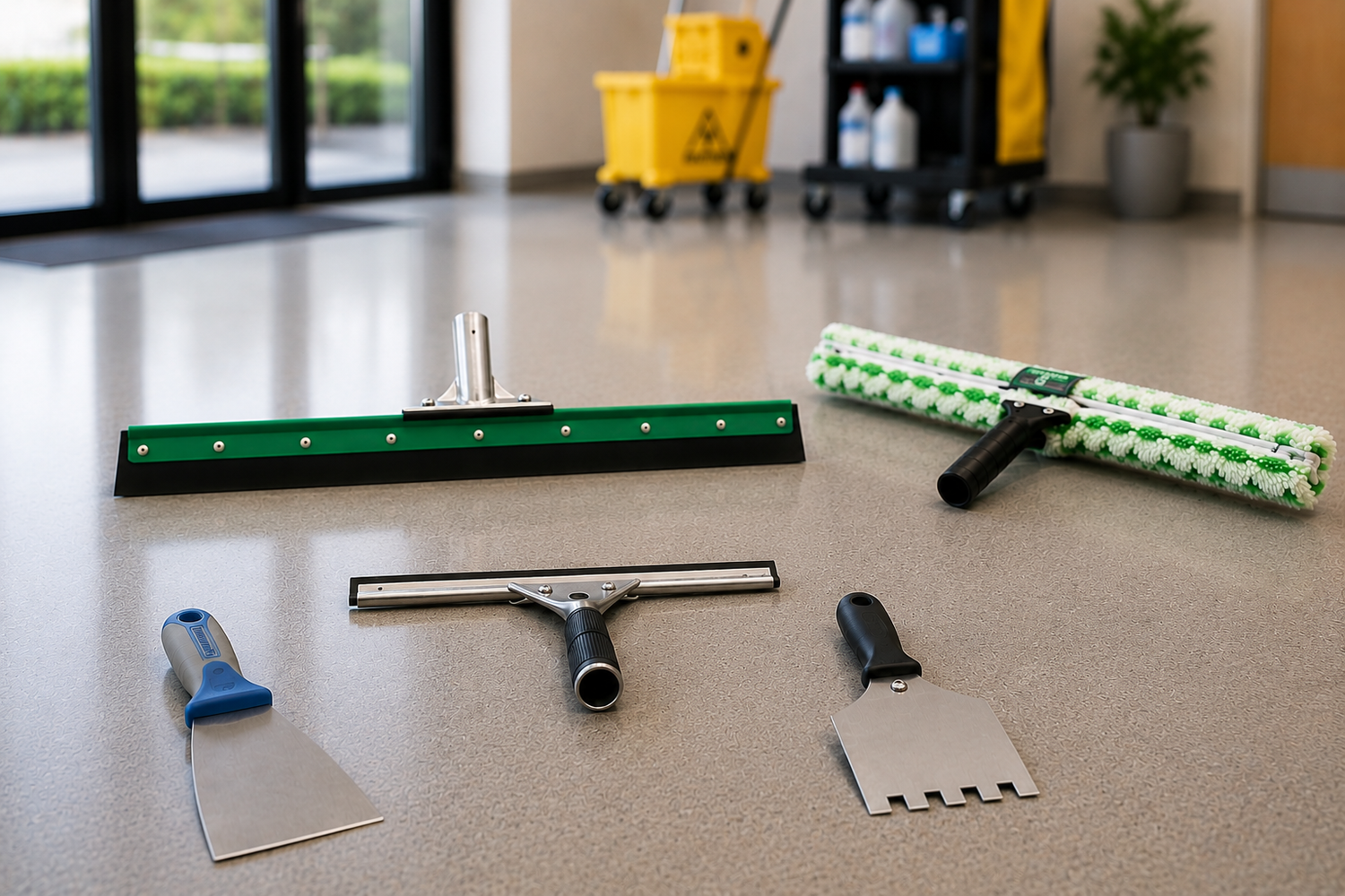 Scrapers & Squeegees