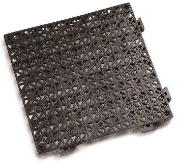 DURABLE Interlocking Cushion Mat Floor Tile, 12" square, Case of 36 — FREE SHIPPING*