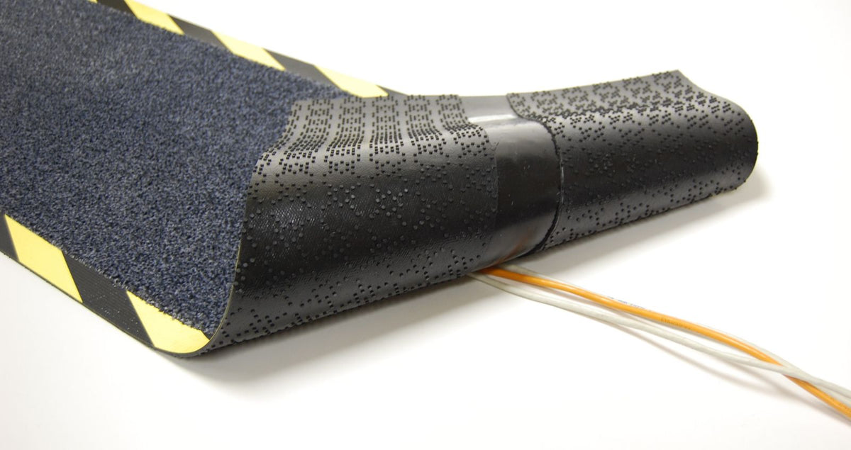 DURABLE Cable Safe Floor Mat, Organizes Loose Cords — Choose Your Style — FREE SHIPPING*