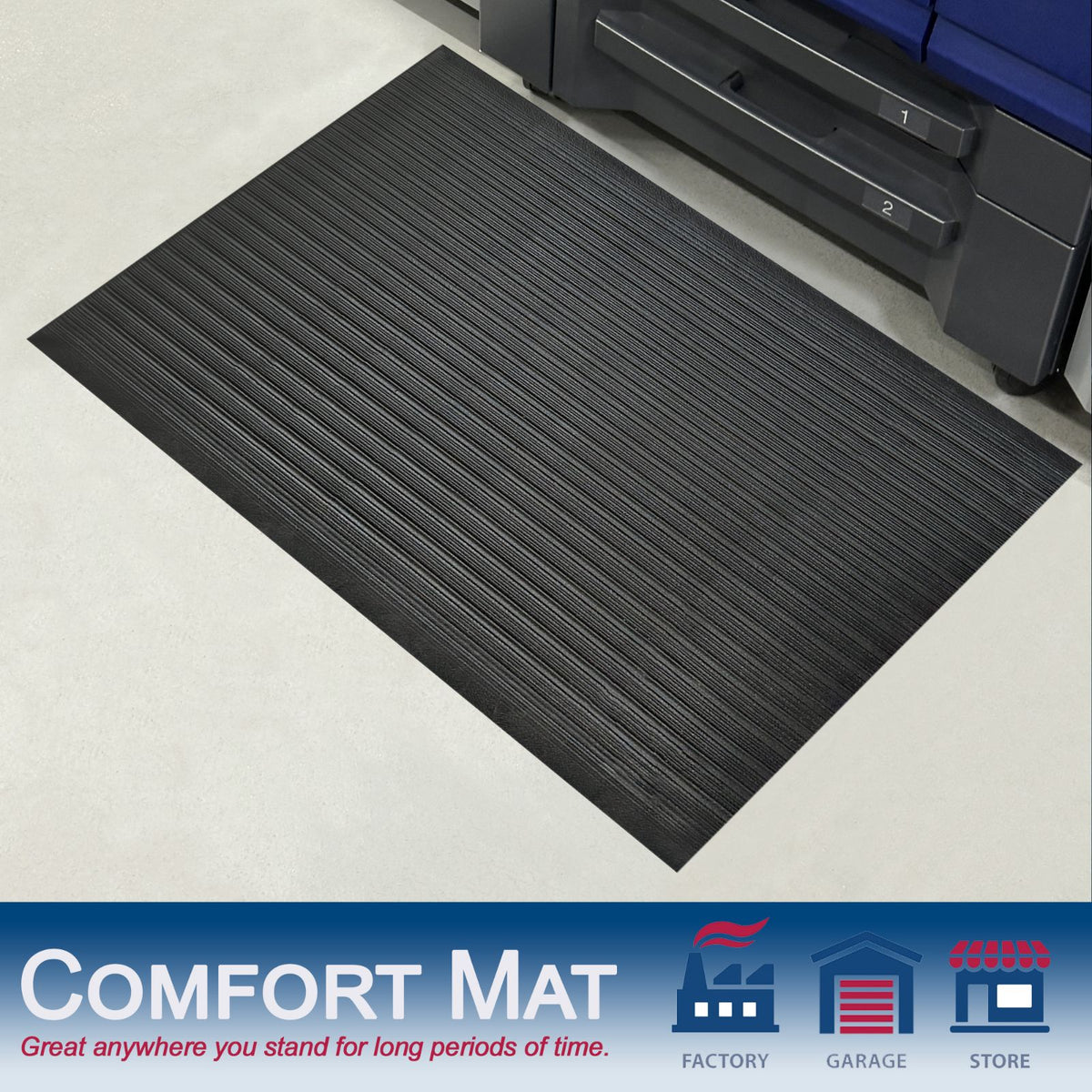 DURABLE 3/8" Vinyl Sponge Cushion Mat — FREE SHIPPING*