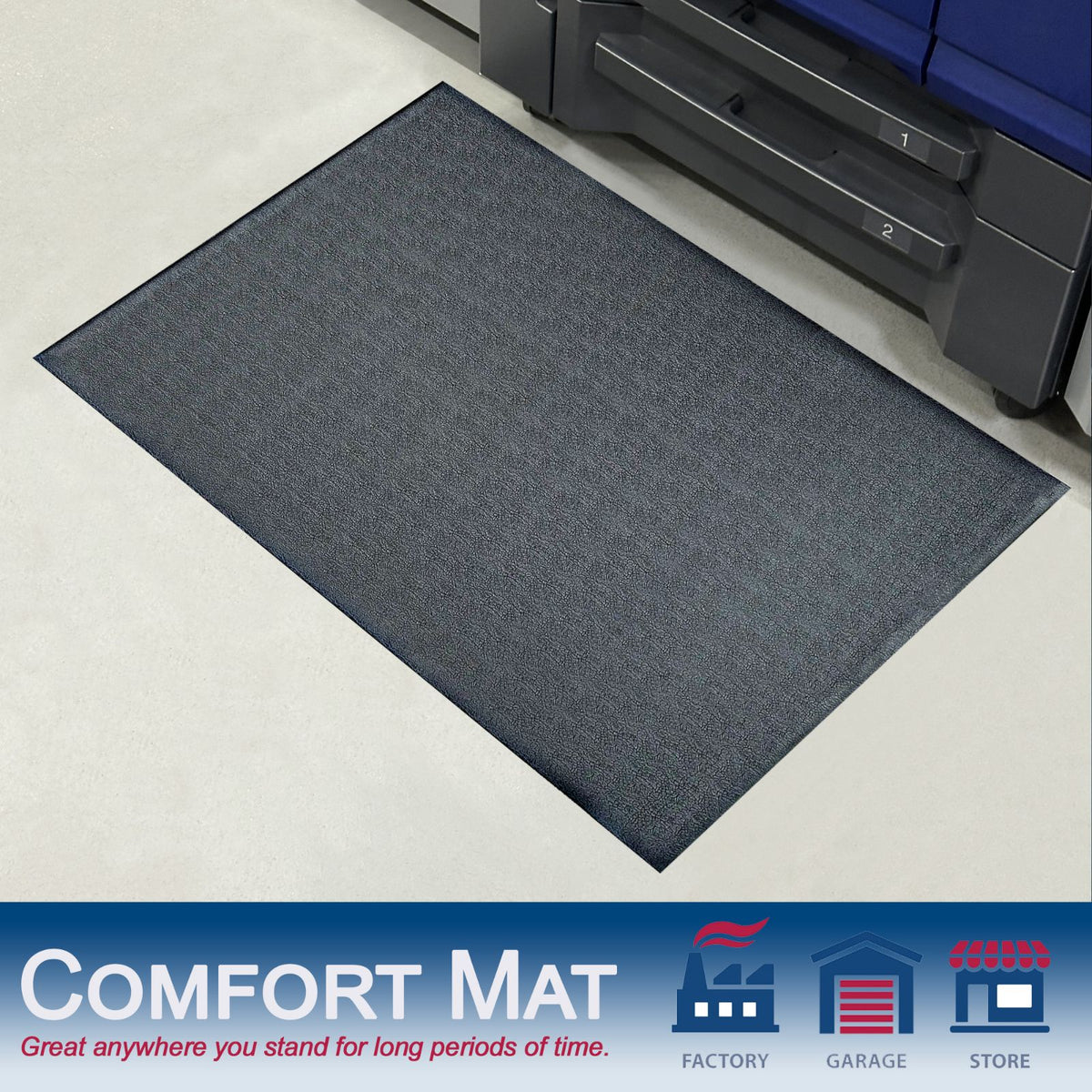 DURABLE 3/8" Vinyl Sponge Cushion Mat — FREE SHIPPING*
