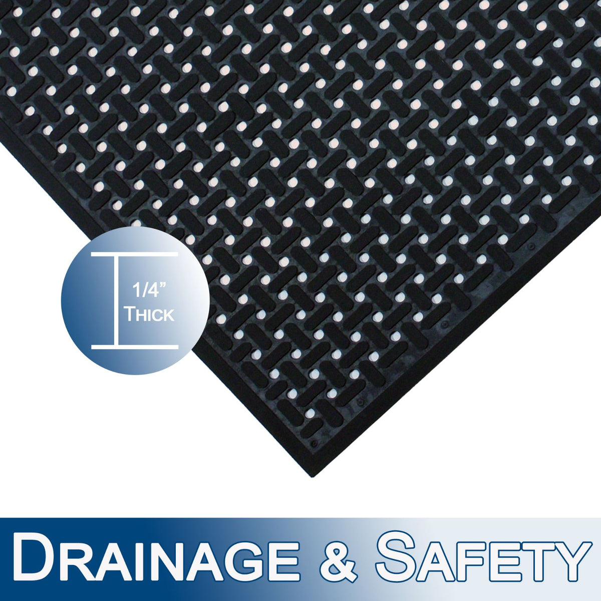 DURABLE Workflow Plus Lightweight Anti-Fatigue Drainage Mat — FREE SHIPPING*