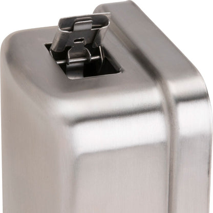 Stainless Steel Vertical Bulk Refillable LIQUID or LOTION Soap Dispenser, Manual Operation — FREE SHIPPING*