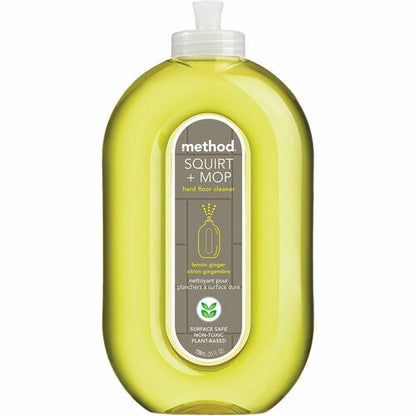 00563 Method Squirt + Mop No Rinse Hard Floor Cleaner, Ready-To-Use - 25 fl oz (0.8 quart)
