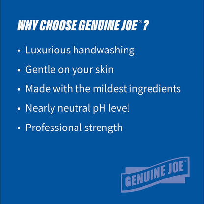 Genuine Joe Pink LIQUID All Purpose Skin Cleanser, Gallon Bottle - 4 per case — FREE SHIPPING*