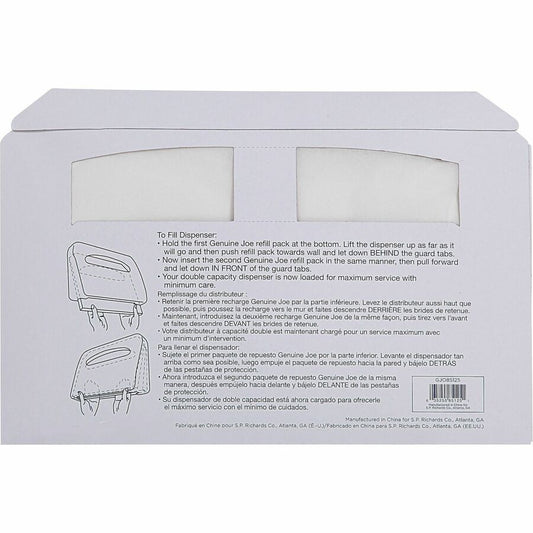 Half-Fold Toilet Seat Covers, 250 per pack - 4 packs per case — FREE SHIPPING*