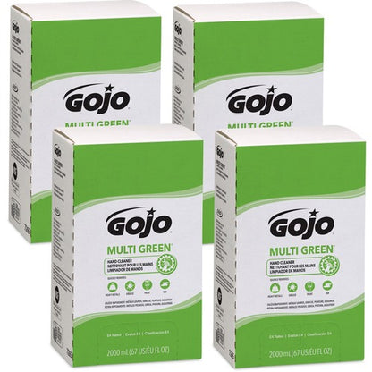 7265-04 Gojo® Multi Green Hand Cleaner, 2000 ml Refill, 4 per case — FREE SHIPPING*