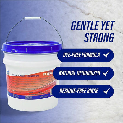Genuine Joe Powdered Laundry Detergent, HE, Linen Scent, 18 LB or 40 LB Pail — FREE SHIPPING*
