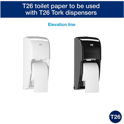 110292A SCA Essity TORK T26 High-Capacity Bath Tissue Roll, 1000 sheet roll, 36 per case — FREE SHIPPING*