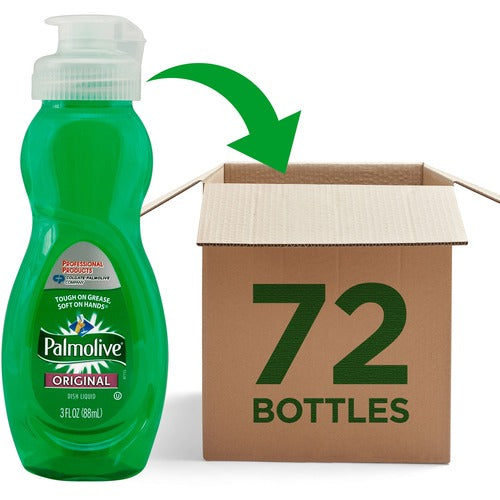 Colgate Palmolive Original Dishwashing Liquid, Green, 3.0 oz Squeeze Bottle - 72 per case — FREE SHIPPING*