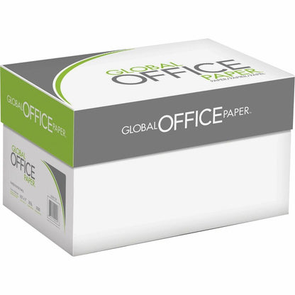 Global Office Premium Multipurpose Copy/Printer Paper, 96 Bright, 20 lb, White, 8-1/2" x 11", 500 sht/rm - 10 rm/cs