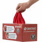 SmartRags 12" x 12" LIGHT WEIGHT Microfiber Cloths in Dispenser Box, Choose Your Color: 50/bx or 8 bx/cs